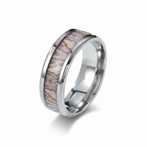 classic & elegant stainless steel ring the "dual tone" ring (copy)