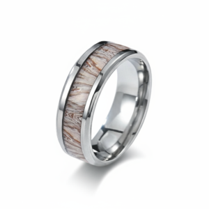 Whispering Grove Stainless Steel Ring
