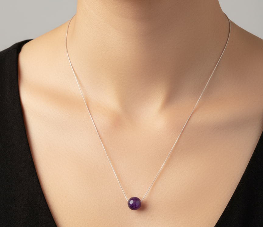 Amethyst Tranquillity Necklace - Image 5