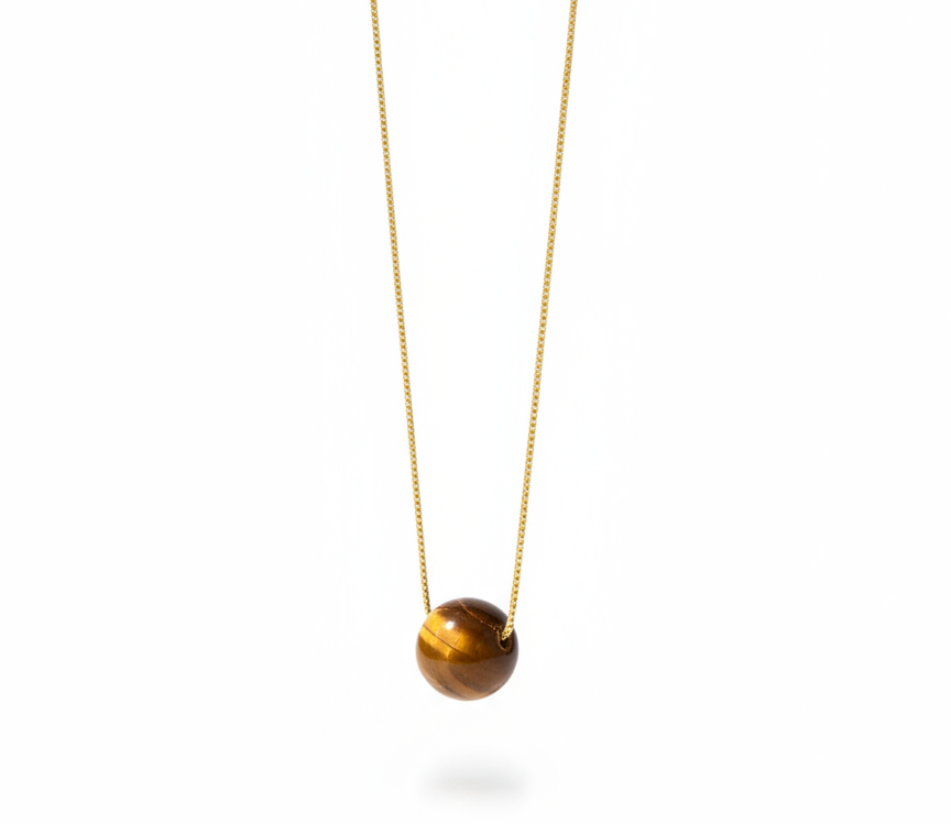 Tiger's Eye Power Necklace